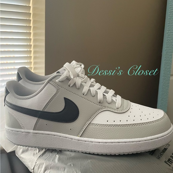 Nike Other - Nike Men's Low-Top Casual Sneaker in White, Light Gray, & Black